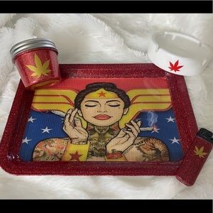 Rolling Tray Set